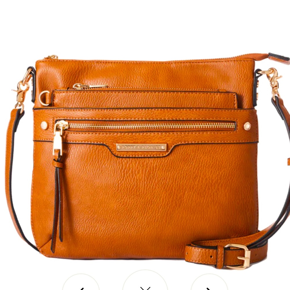 New Poppy and Peonies Crossbody Purse